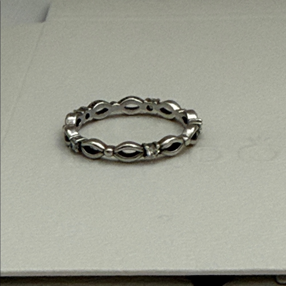 Brand New Pandora Intricate Silver Ring Ale 925